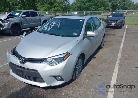 2014 Toyota Corolla Le Plus from USA, damaged, VIN 2T1BURHE9EC198446